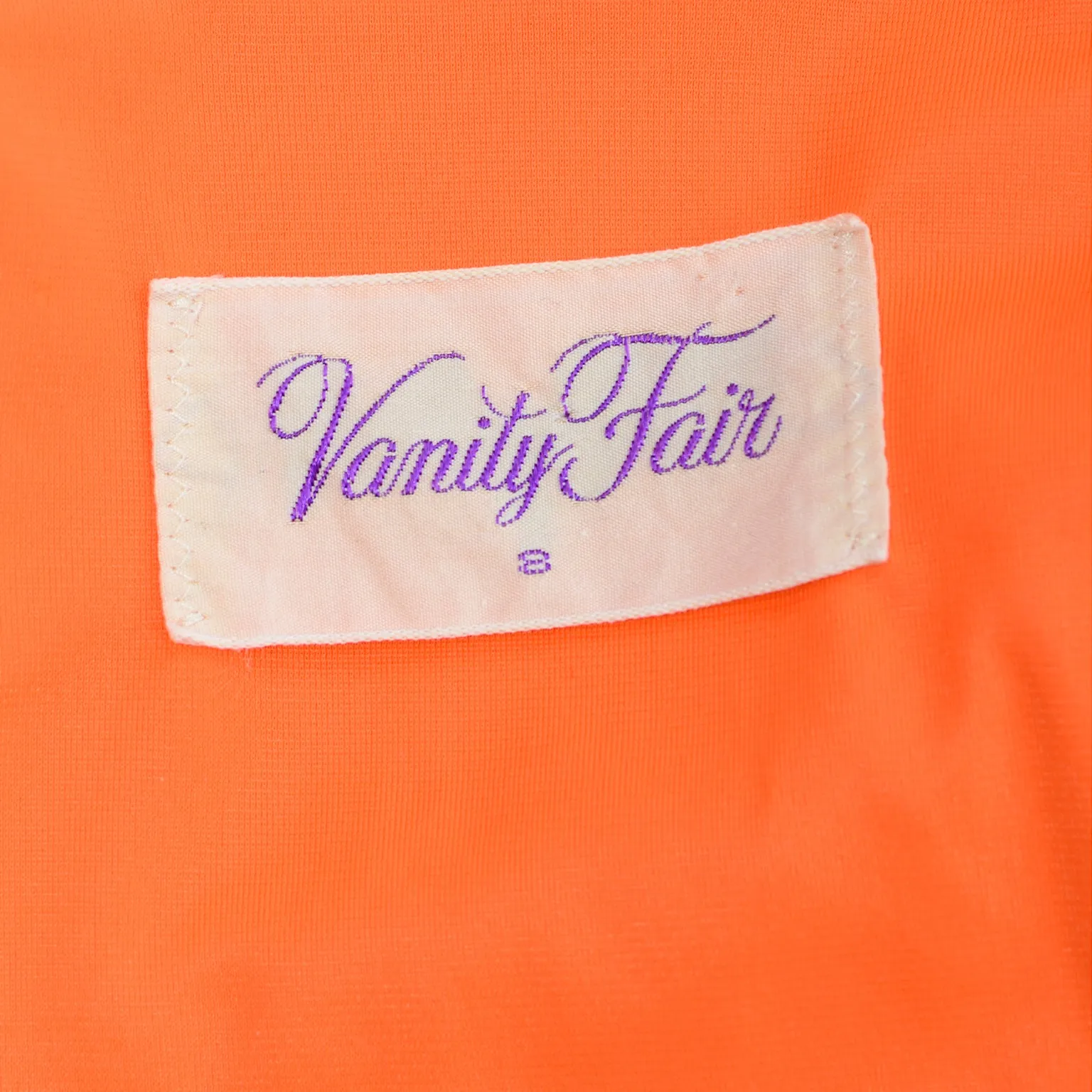 1970's Vanity Fair Orange & Yellow House Dress Size Medium