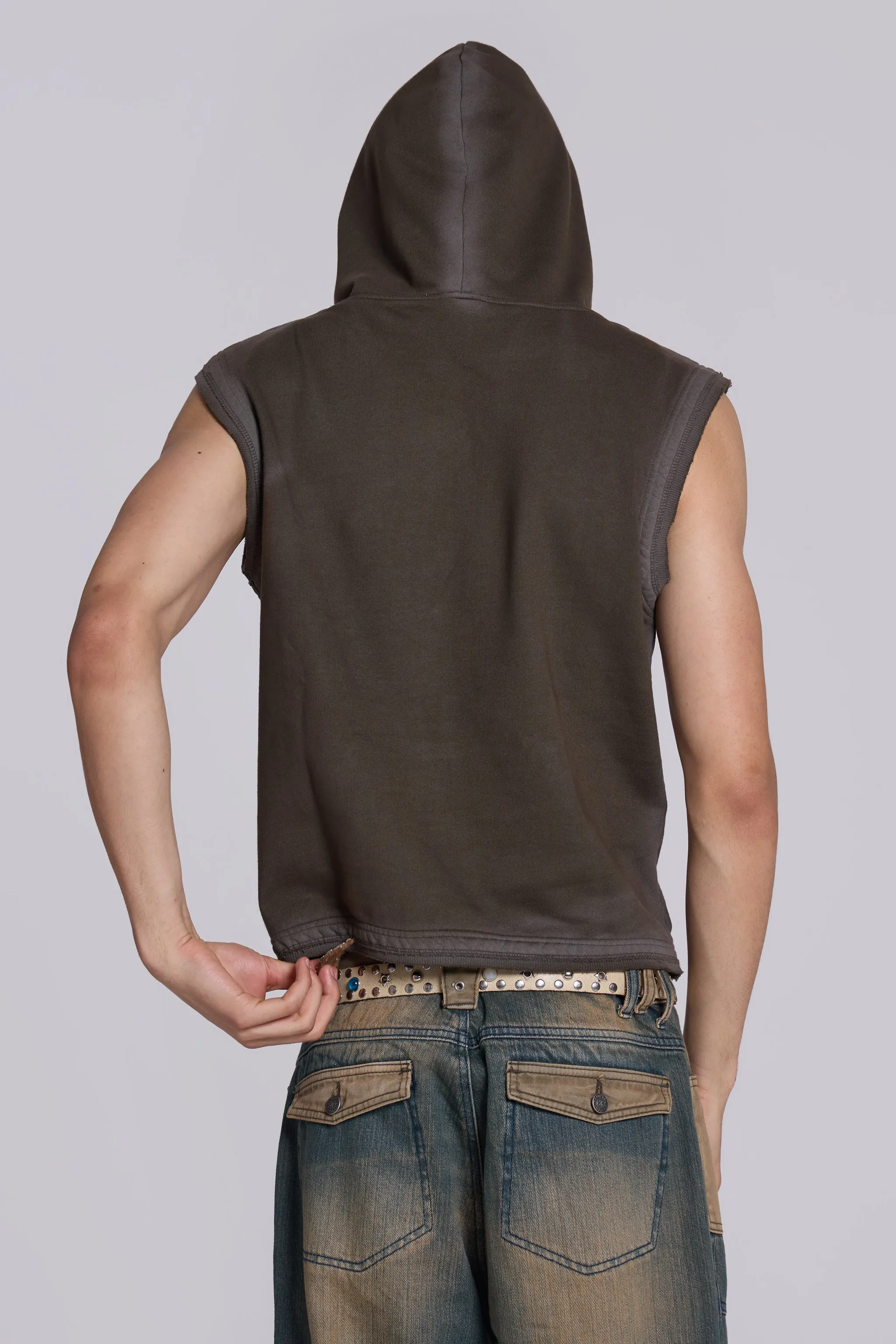 Anti Sleeveless Hoodie