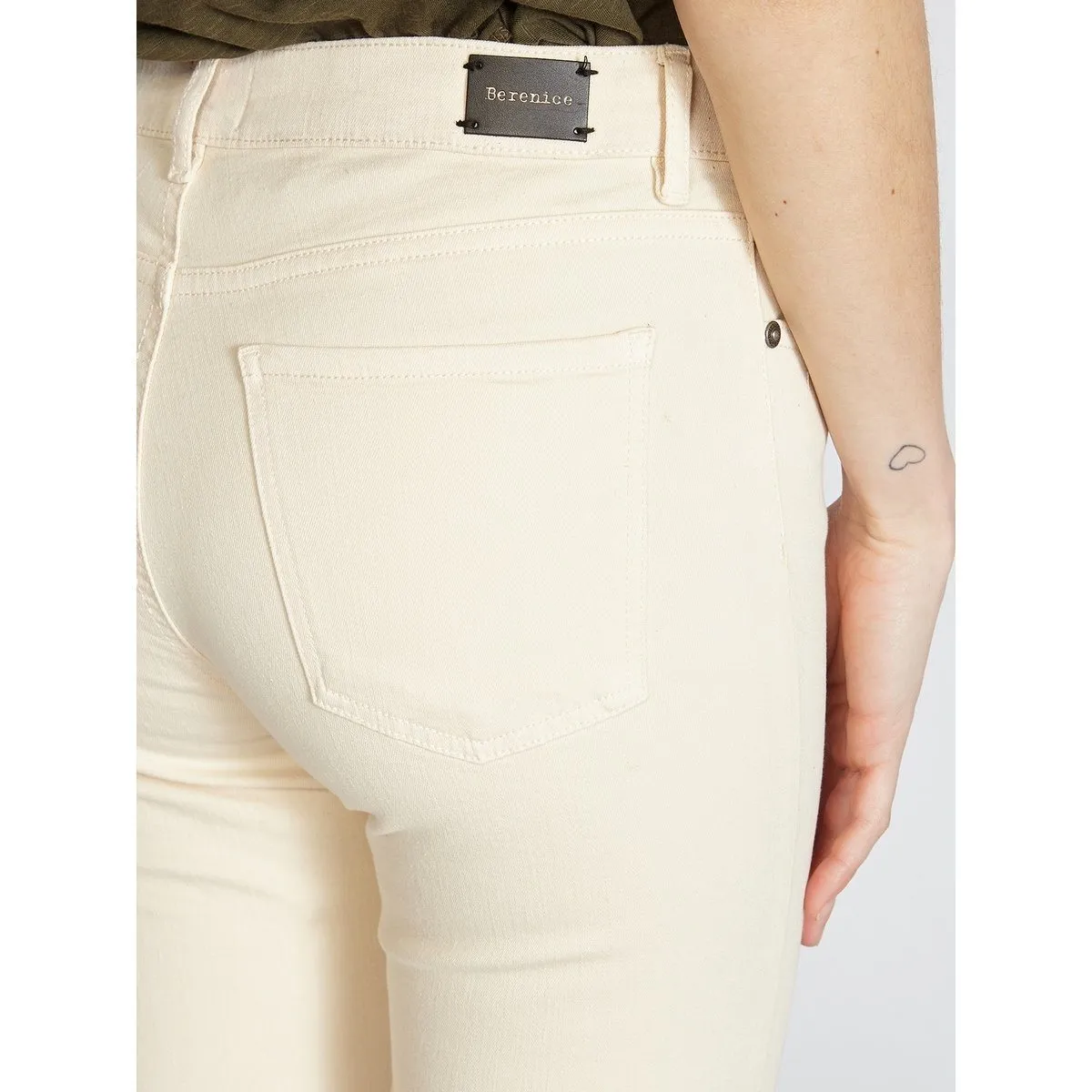 Berenice - Jean Skinny 7/8 Beige