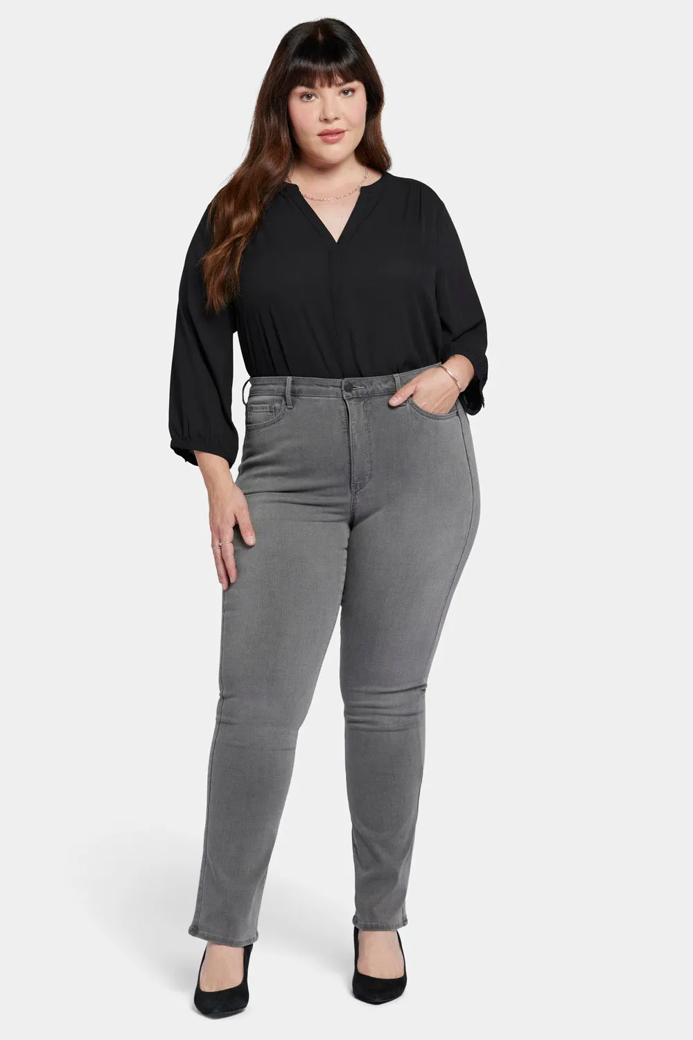 Billie Mini Bootcut Jeans In Plus Size - Parade