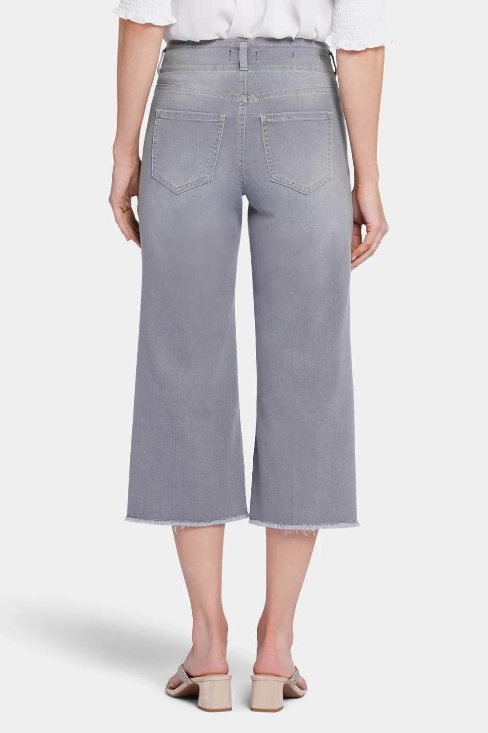 Brigitte Wide Leg Capri Jeans