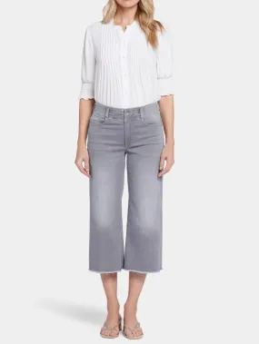 Brigitte Wide Leg Capri Jeans