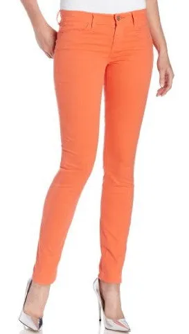 Dittos Dawn Mid Rise Skinny Jeans in Electric Sunset