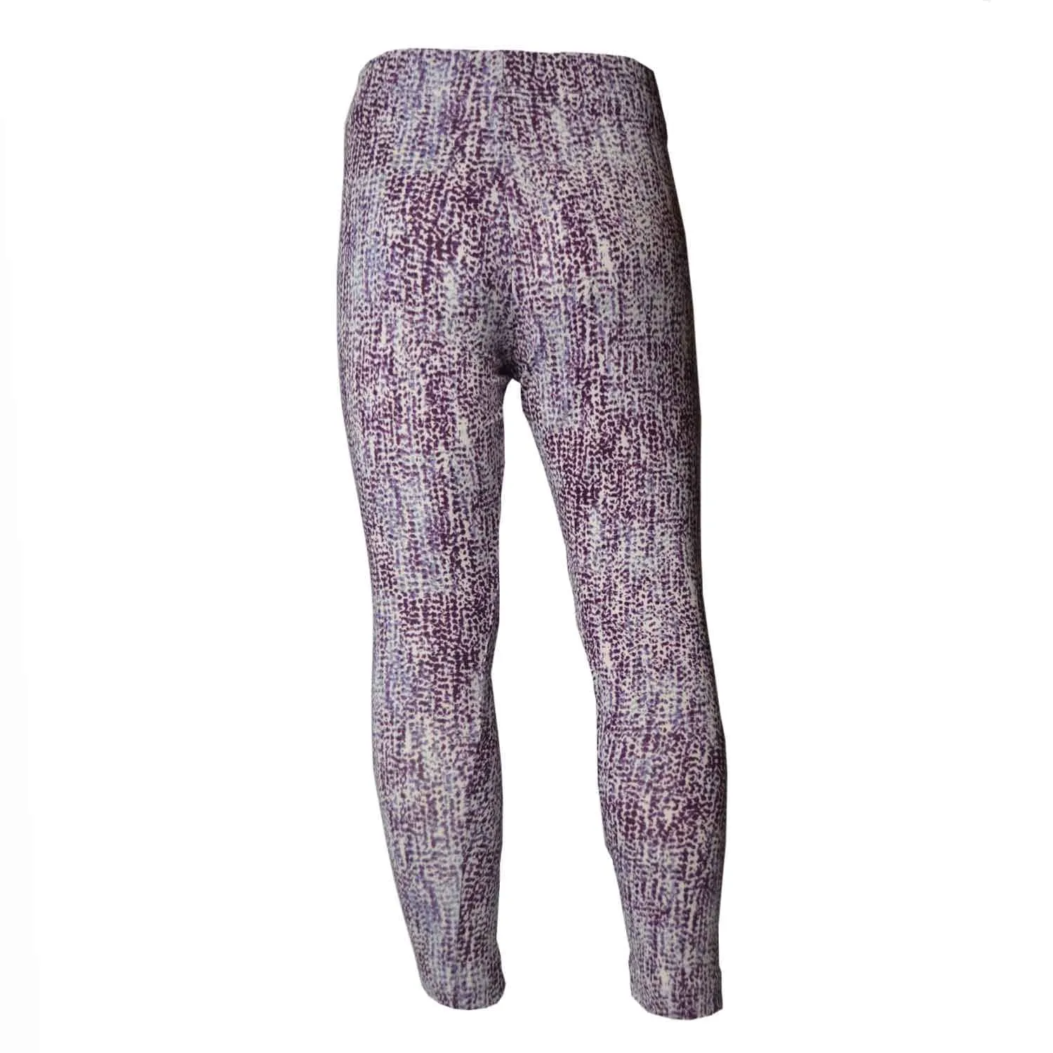 Girls Sports Leggings | Beautiful Lilac Snakeskin Print | Ankle-length | Activewear | Age 3 – 12 Years | Broggs®