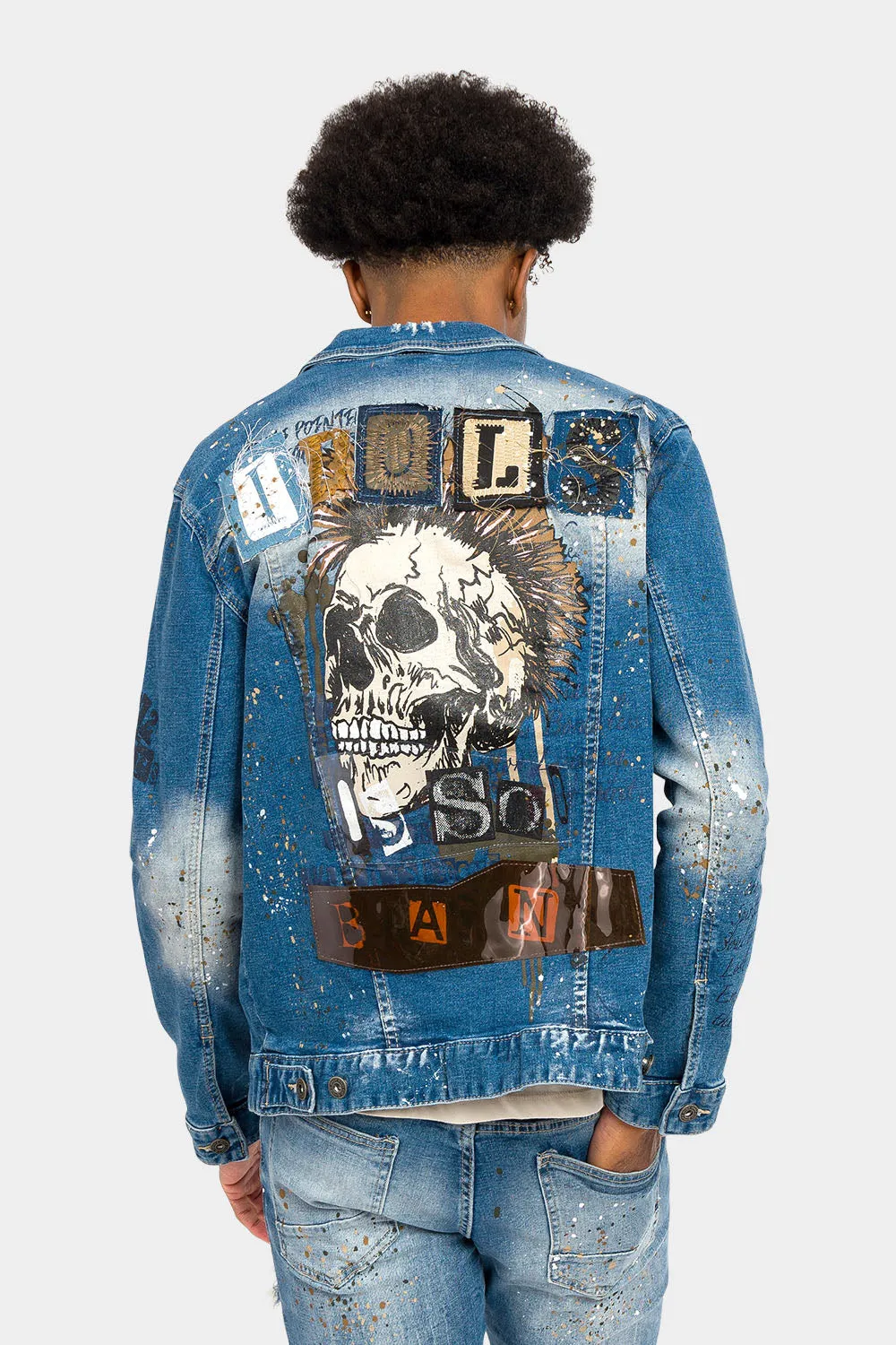 Idols Punk Denim Jacket