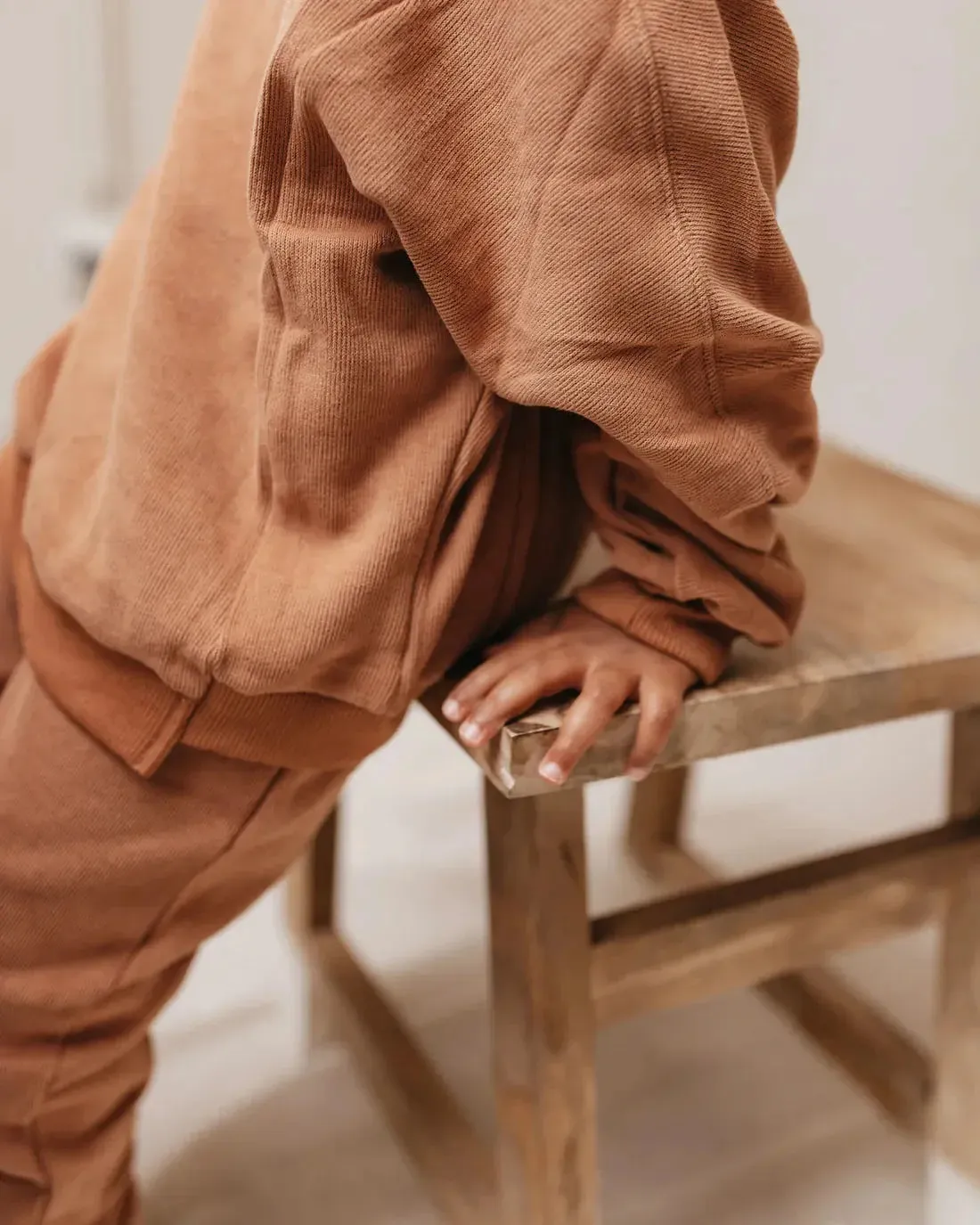 Kids Cooper Tracksuits — Rusted Orange