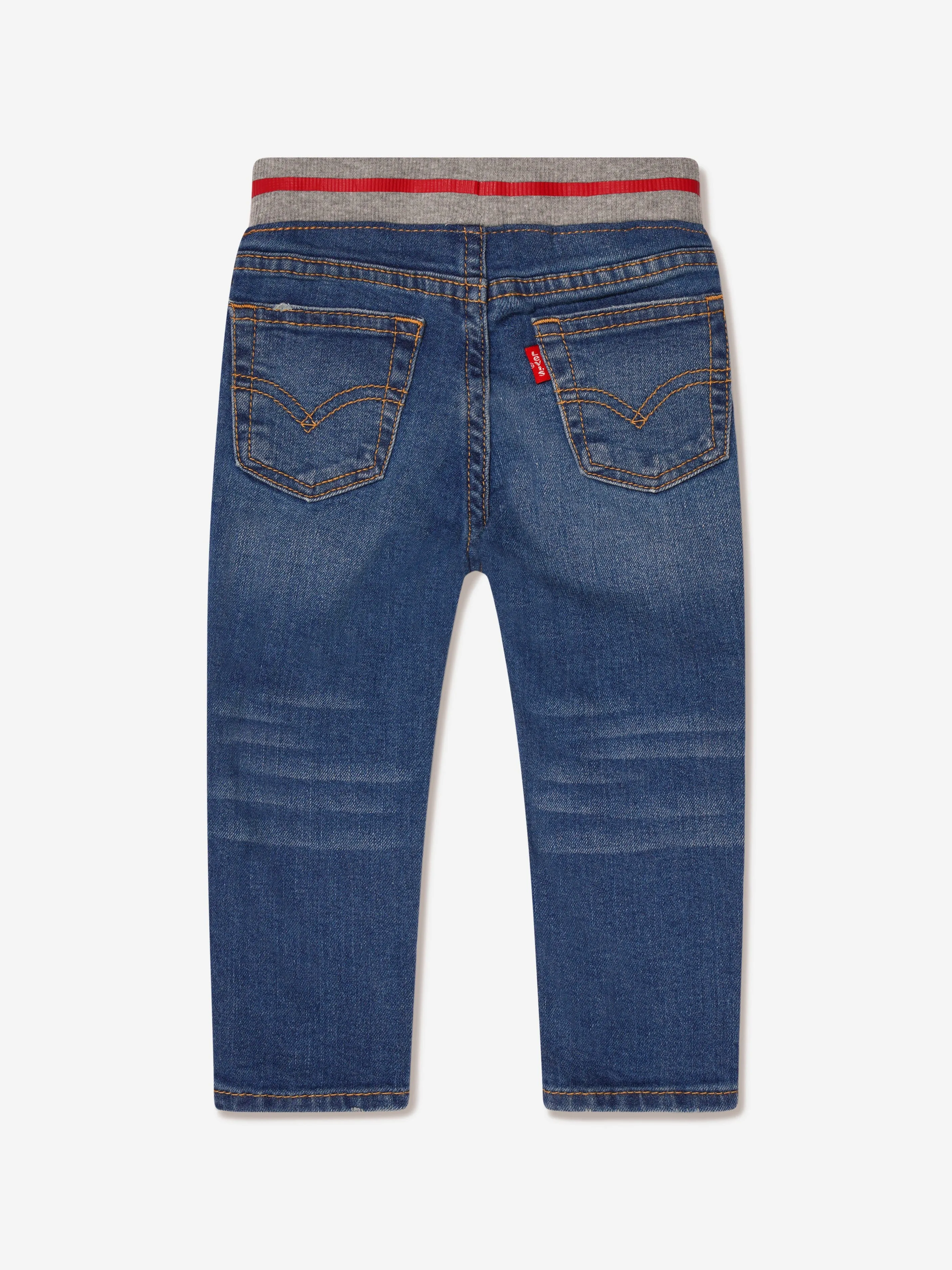 Levi's Wear Baby Boys The Warm Pull On Skinny Jeans