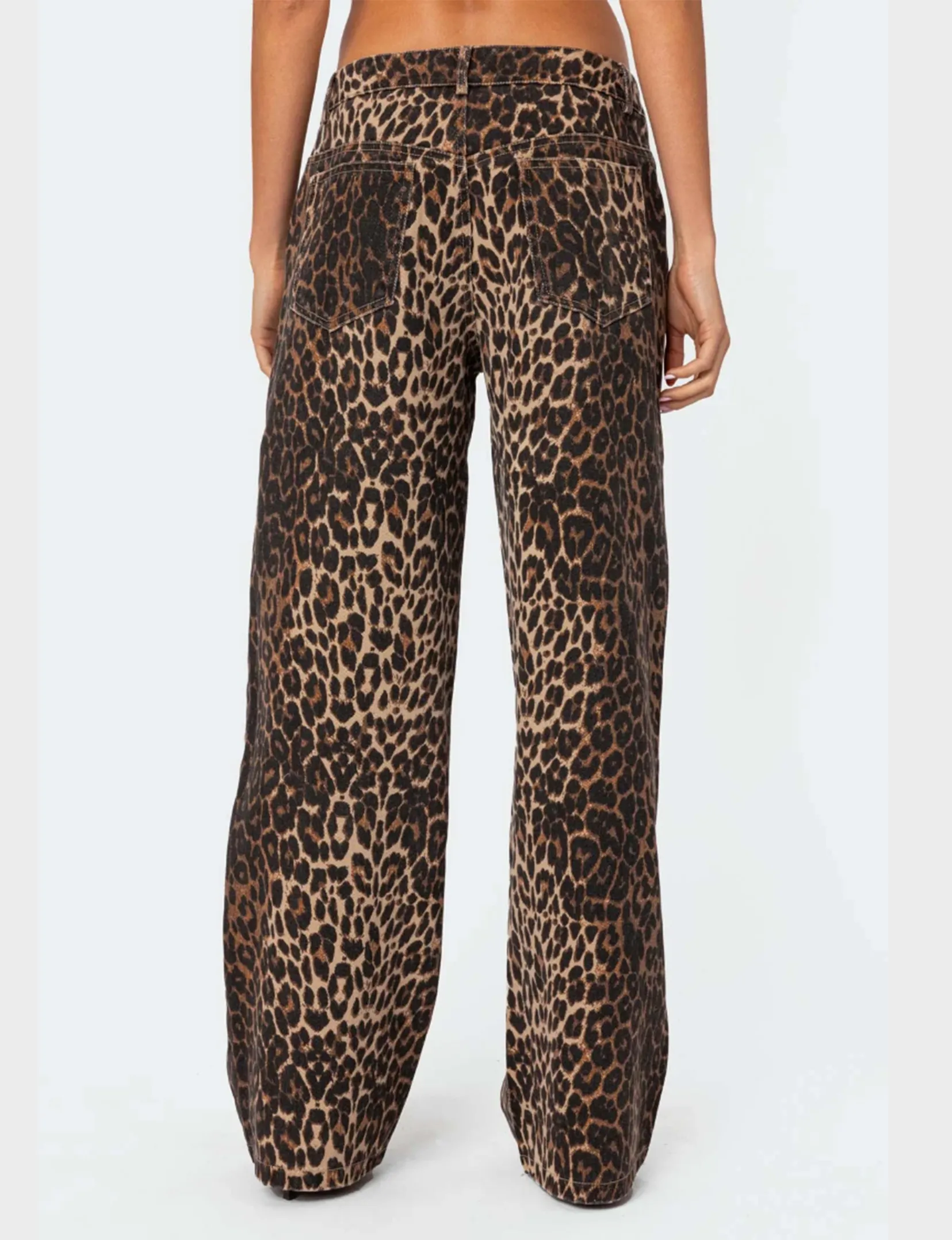 Low Rise Denim, Leopard