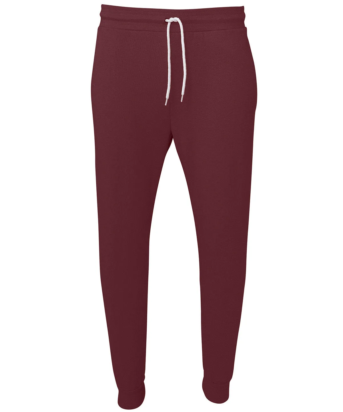 Maroon - Unisex jogger sweatpants