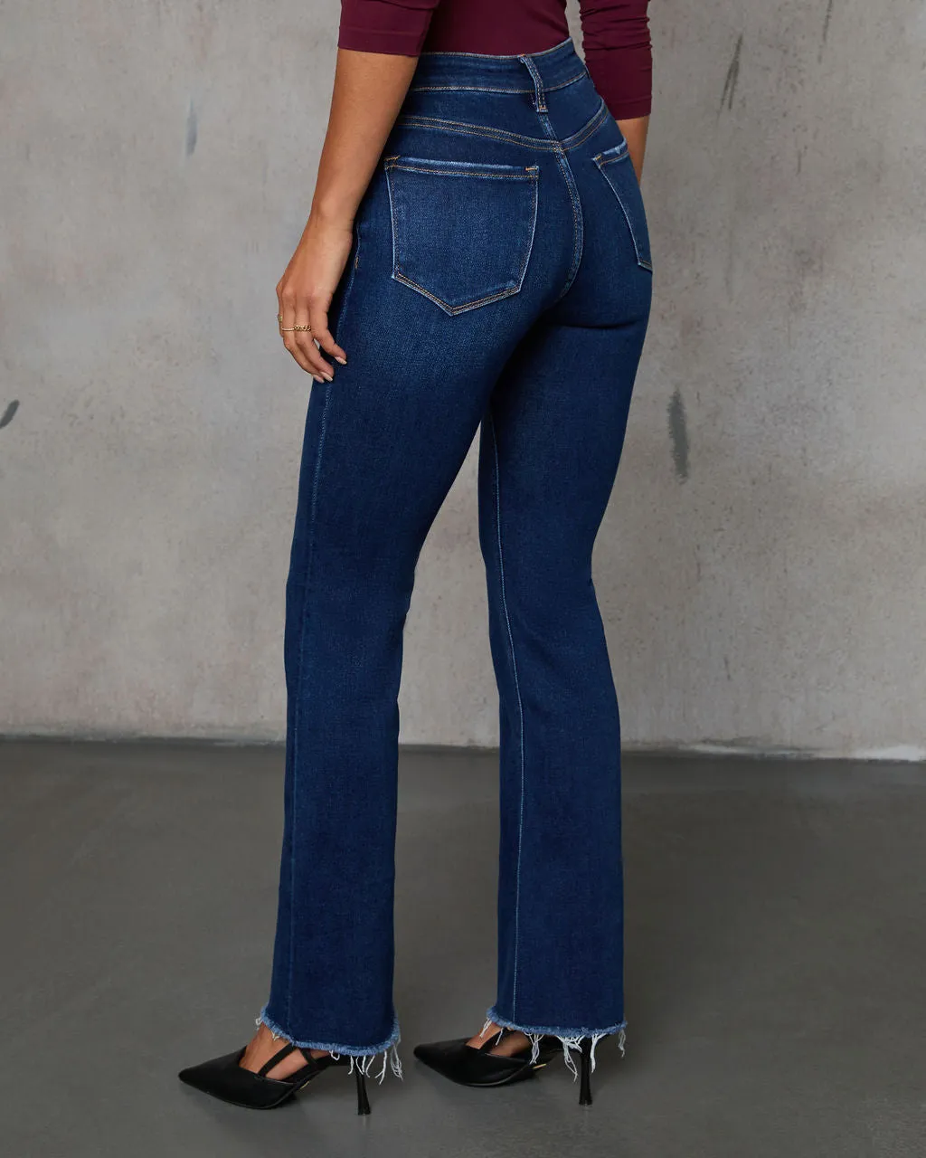 Midnight Voyage High Rise Bootcut Jeans