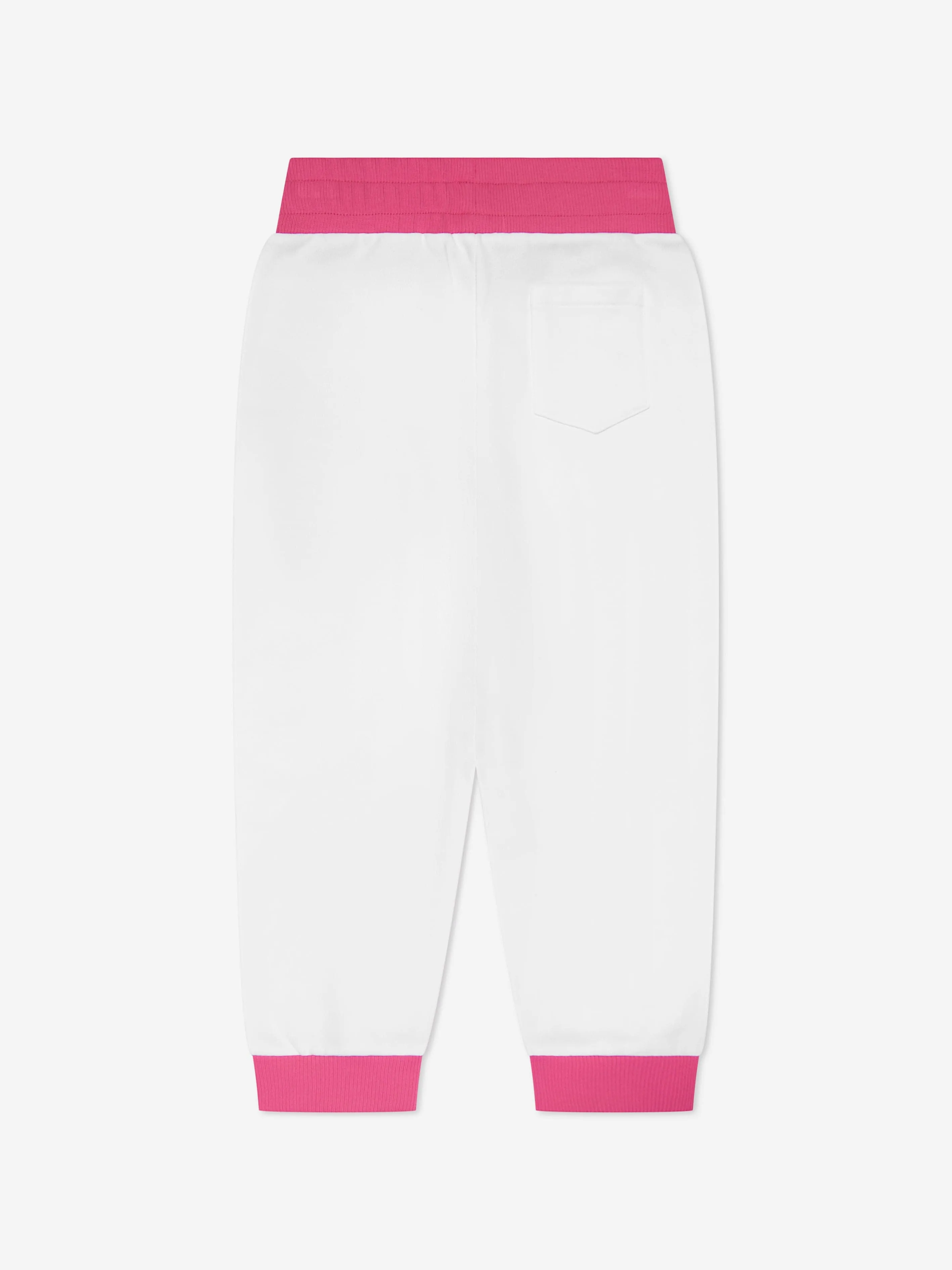 Missoni Girls Logo Joggers in White