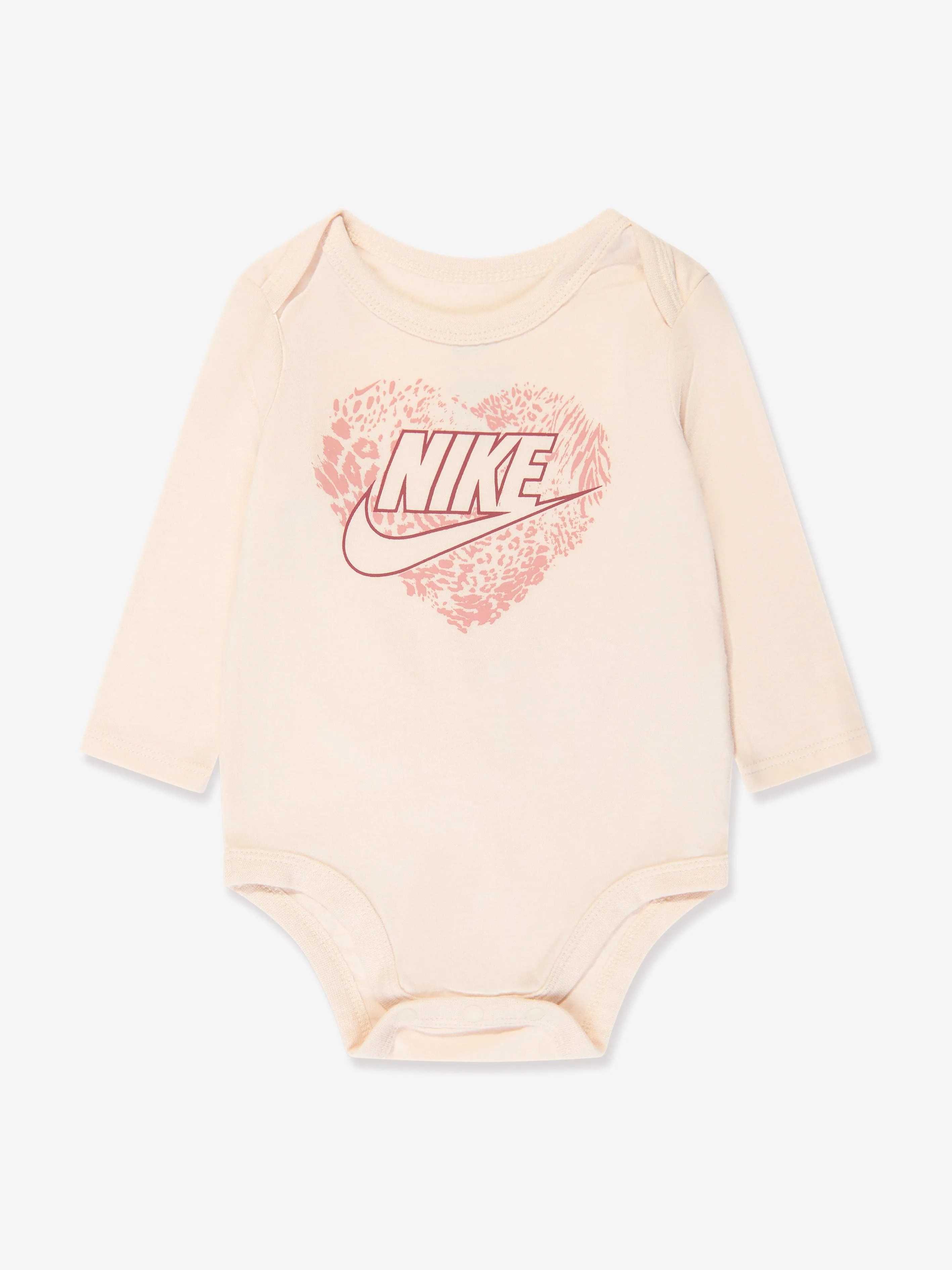 Nike Baby Girls Animal Print Body and Leggings Set in Pink