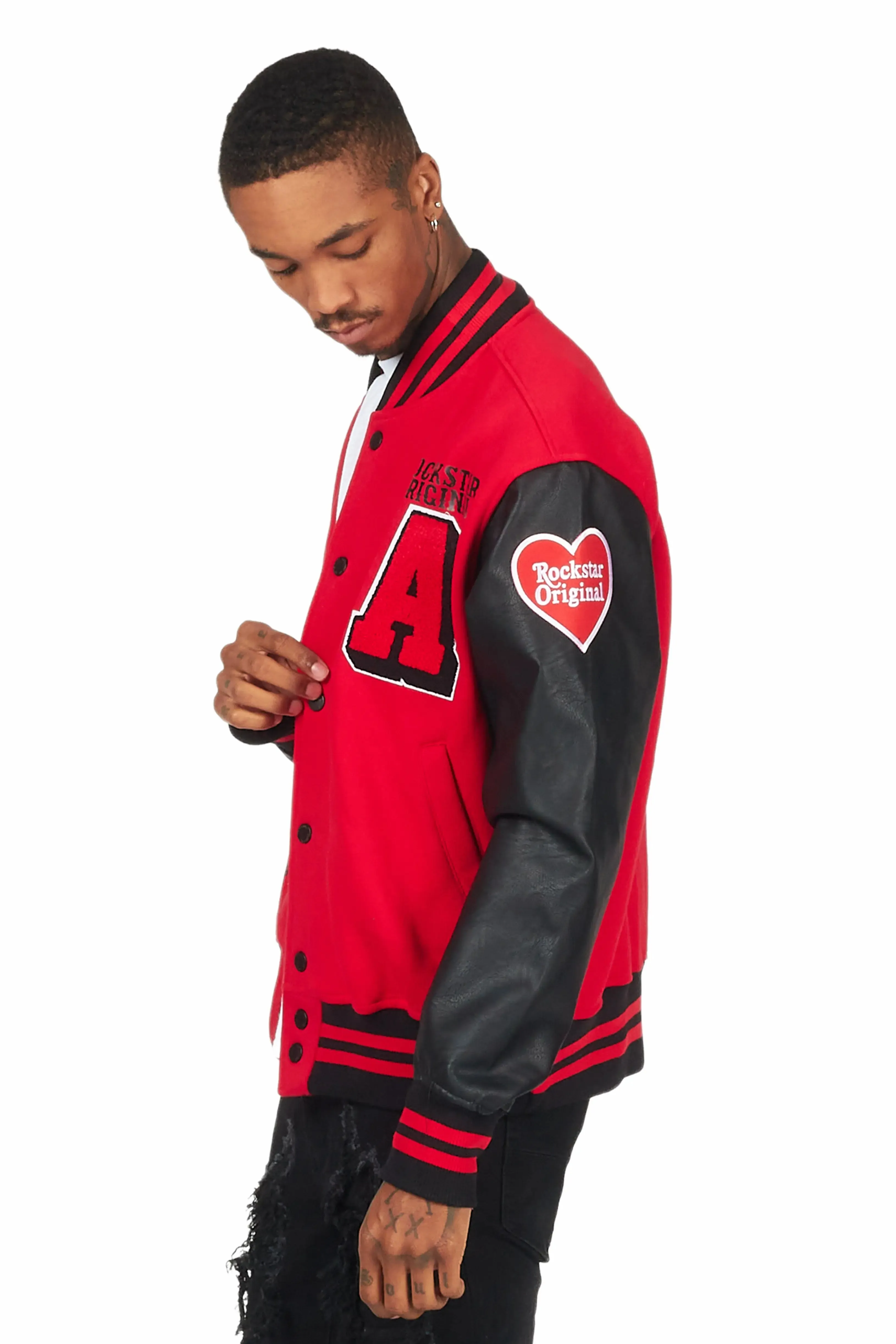 Pacari Red Varsity Jacket