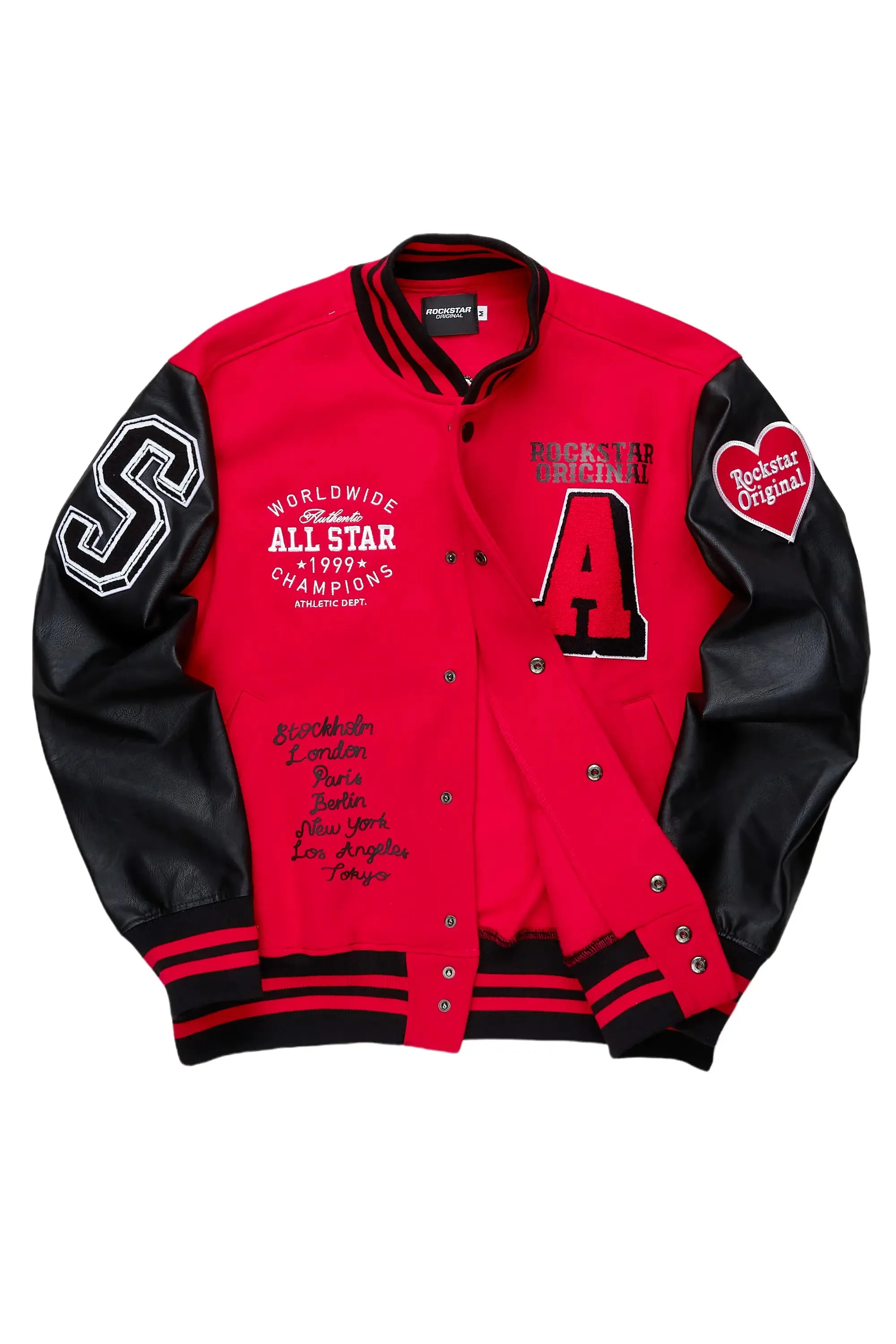 Pacari Red Varsity Jacket