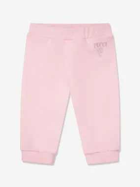 Pucci Baby Girls Logo Joggers in Pink