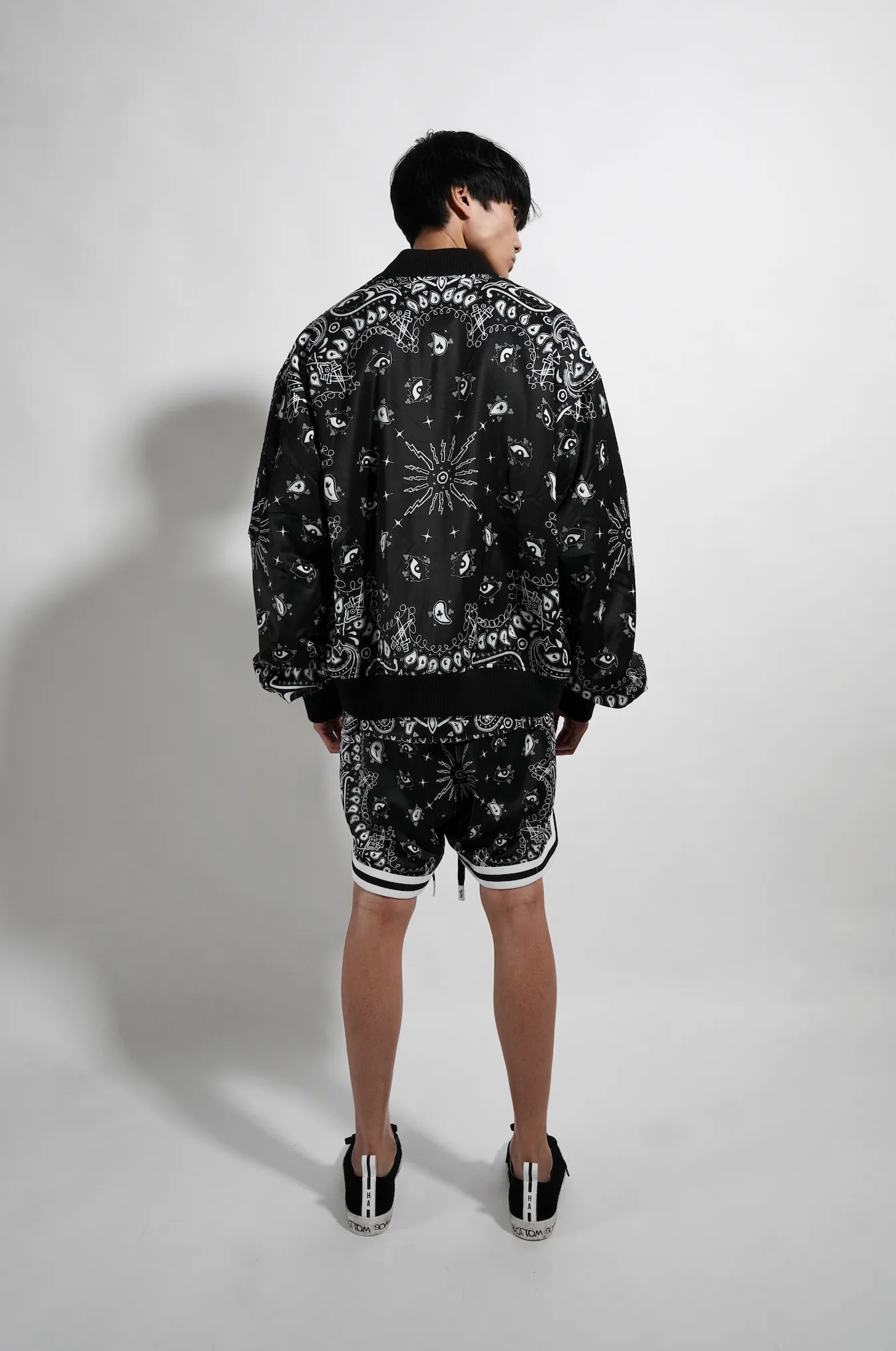 REVERSIBLE PAISLEY BOMBER