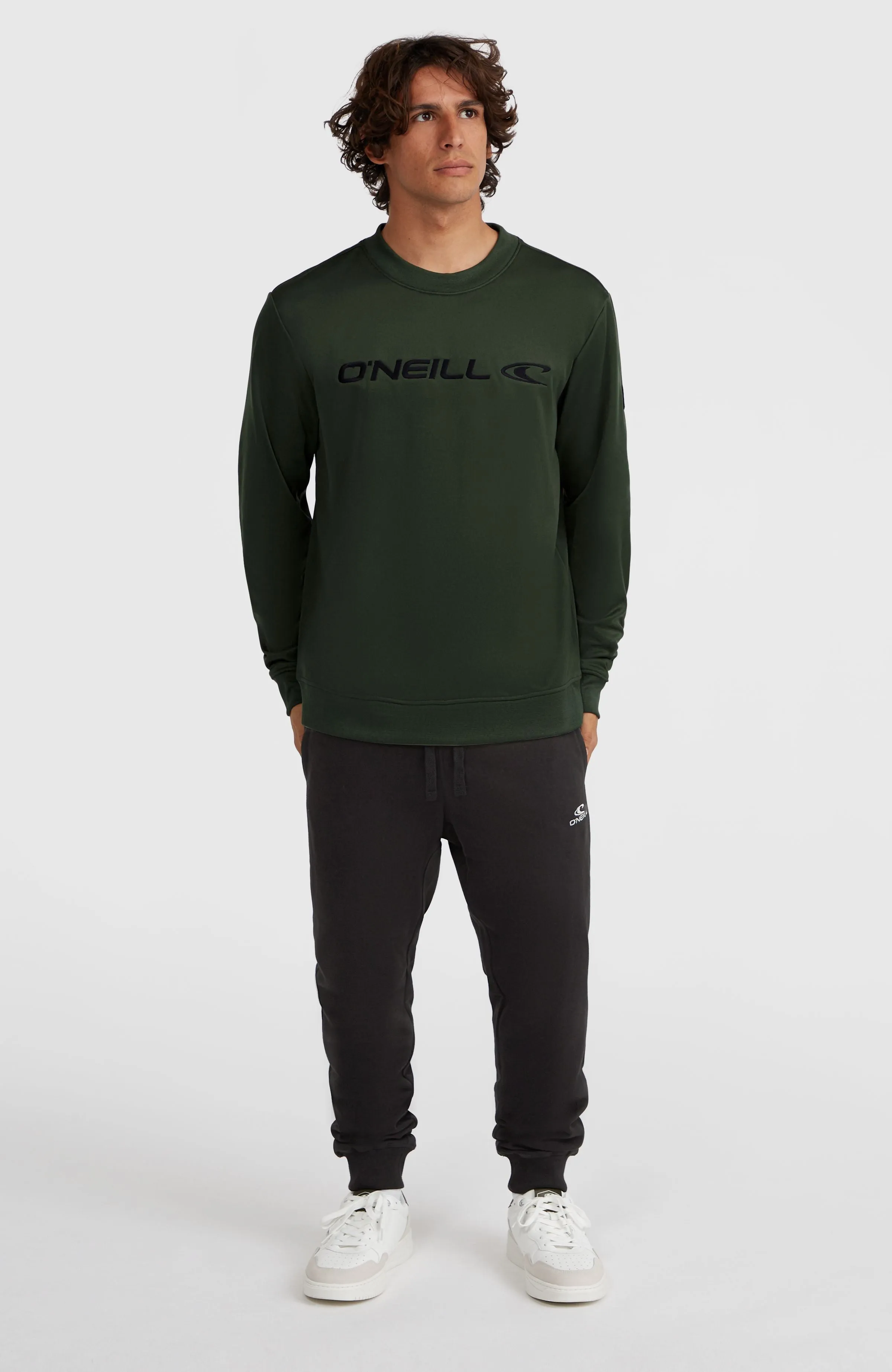 Rutile Crew Fleece | Forest Night