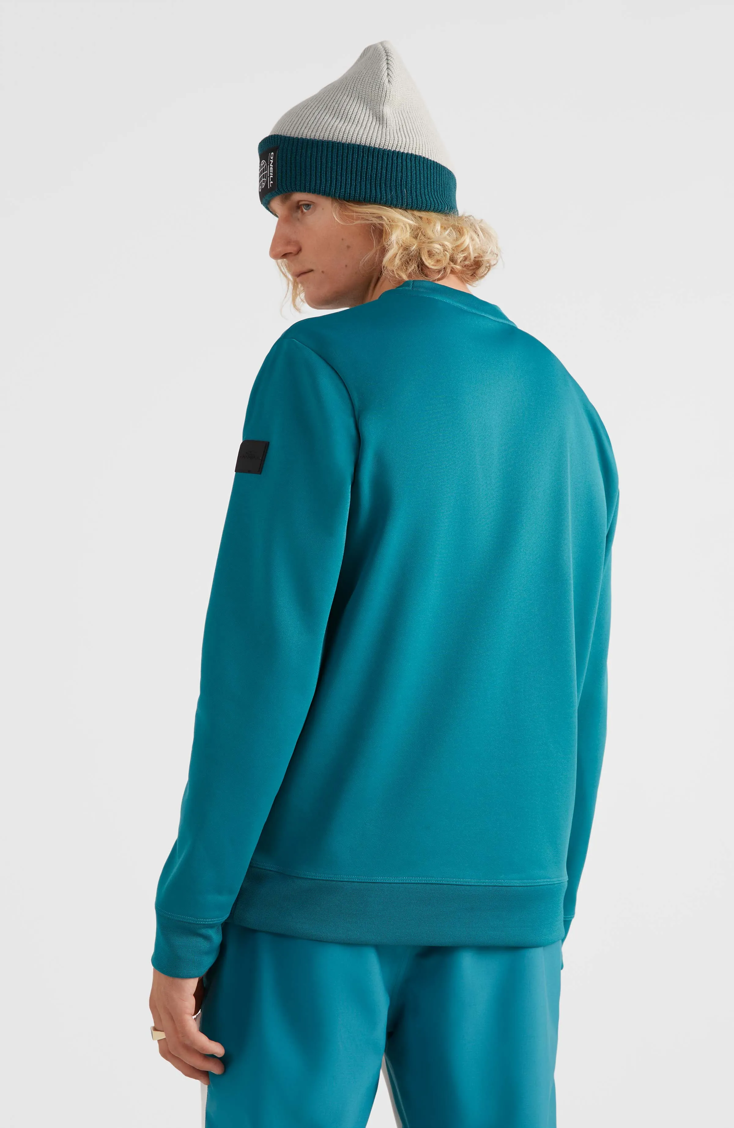 Rutile Crew Fleece | Harbour Blue