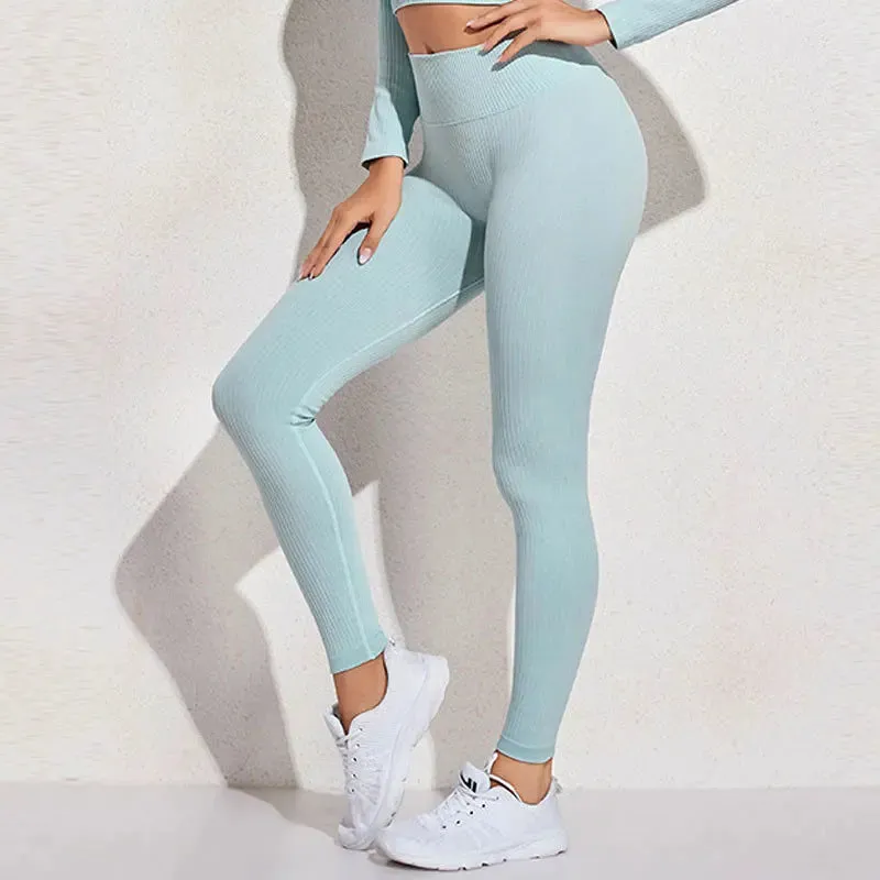 Seamless Push Up Fitness Leggings