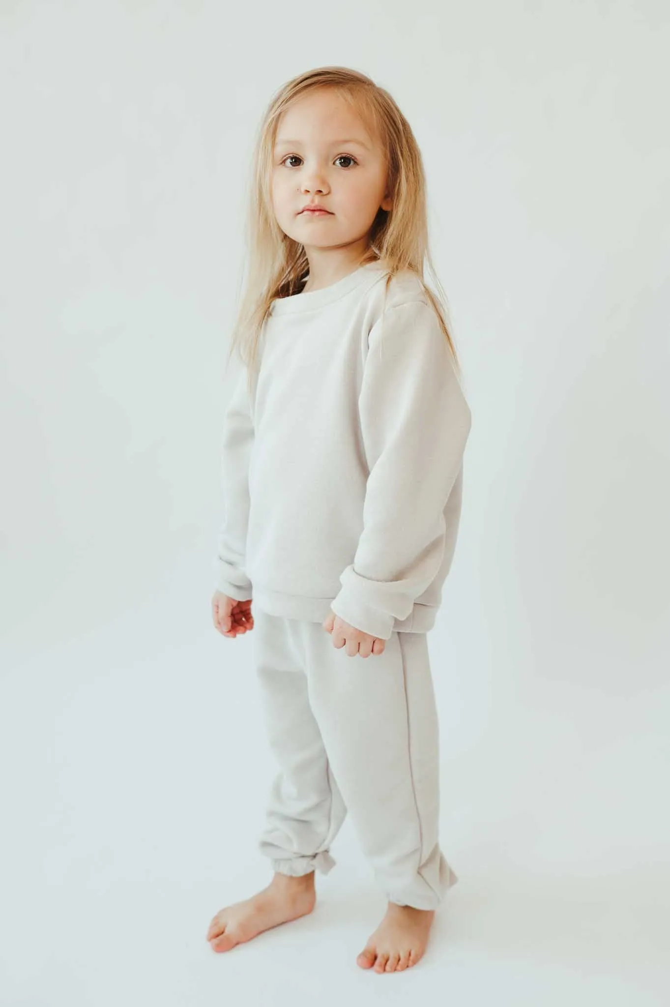 Sofa Killer unisex kids hoodie White sand