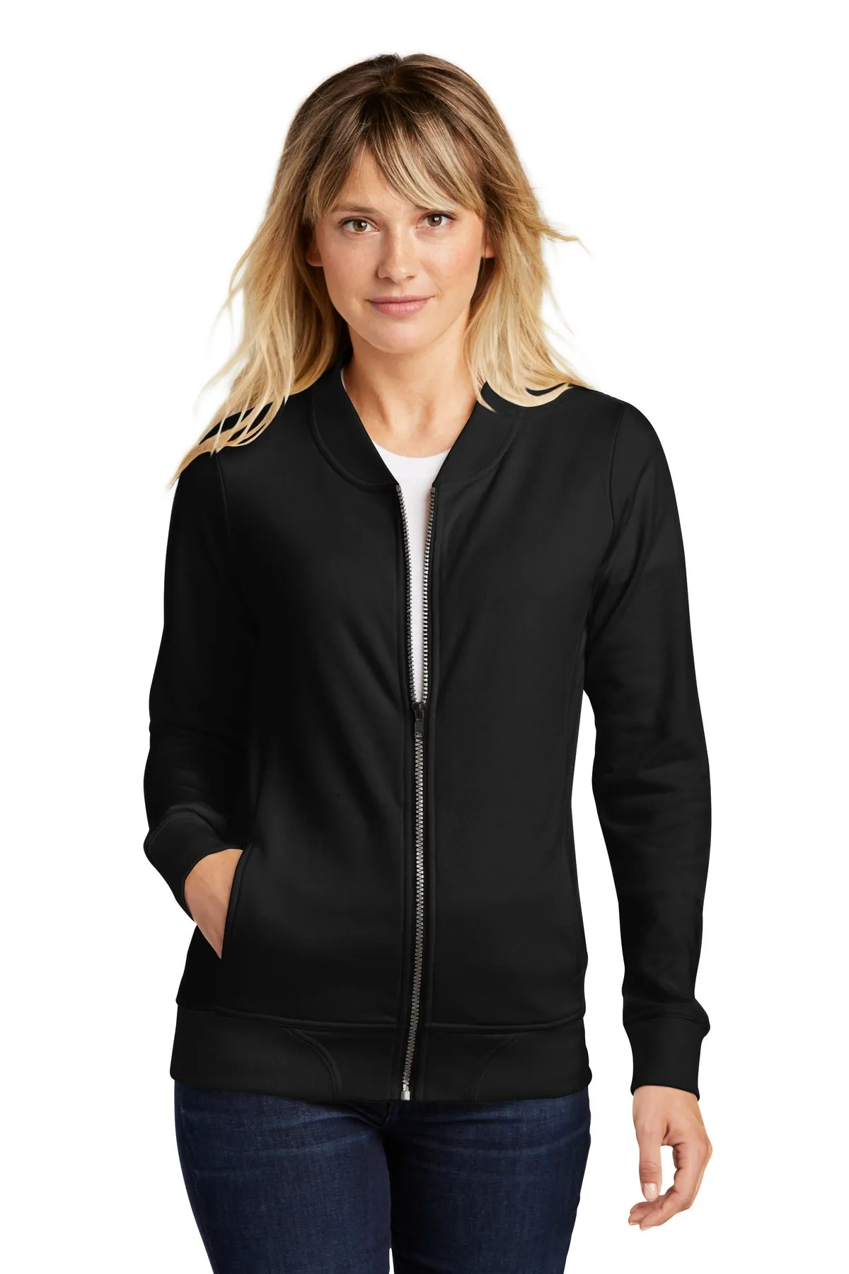 Sport-Tek Ladies Lightweight French Terry Bomber LST274