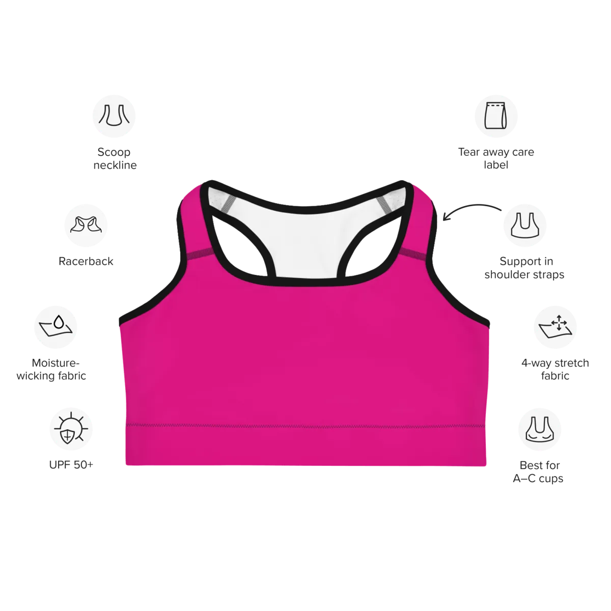 Sports Bra (Pink)