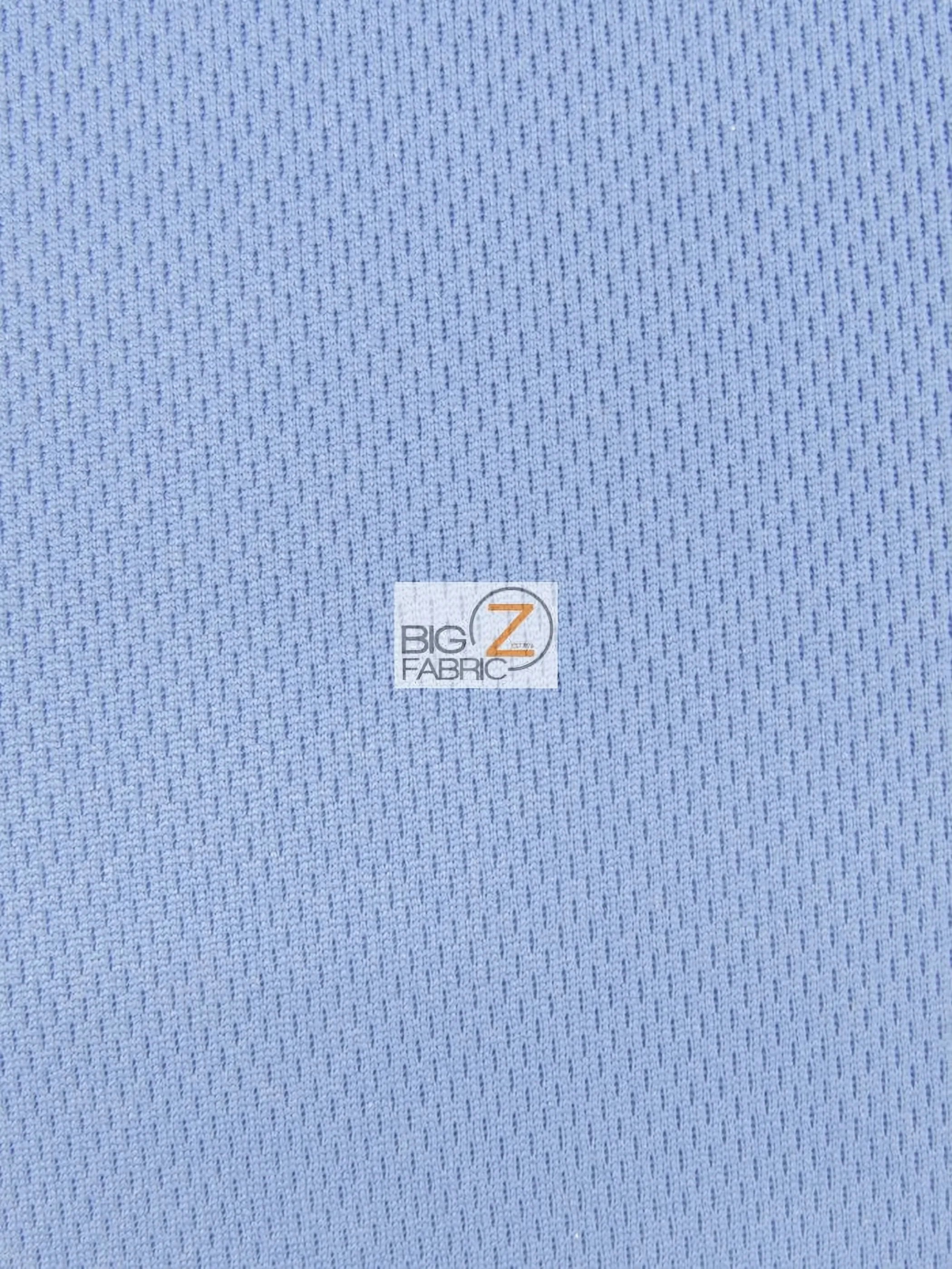 Sports Mesh Activewear Jersey Spandex Fabric / Sky Blue / Sold By The Yard