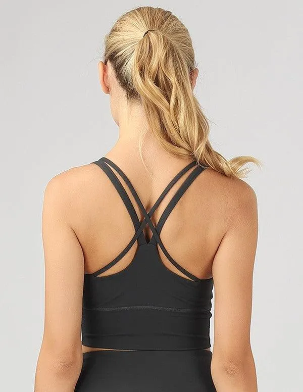 Strappy Back Sports Bra