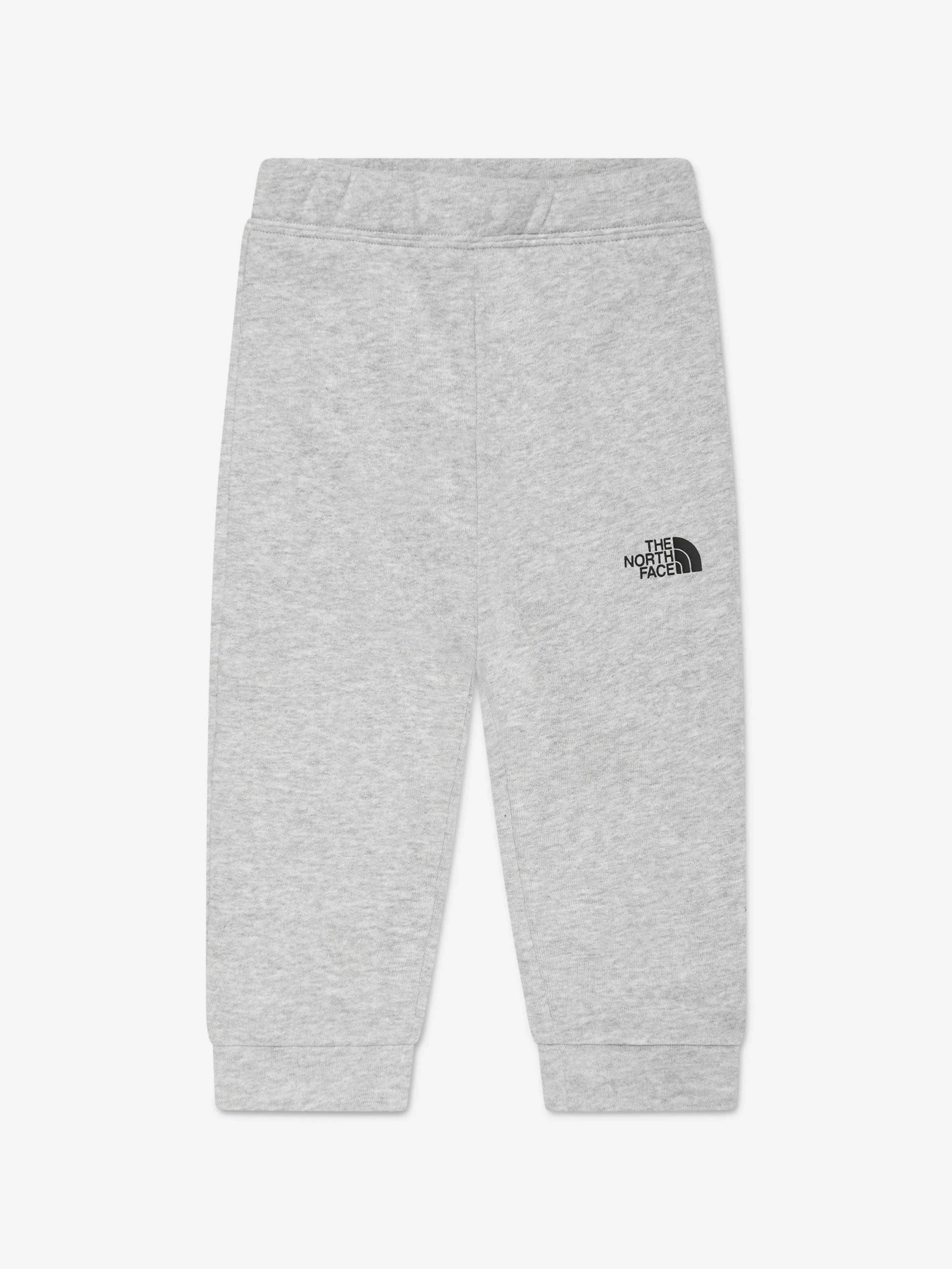 The North Face Baby Boys Cotton Fleece Tracksuit in Grey