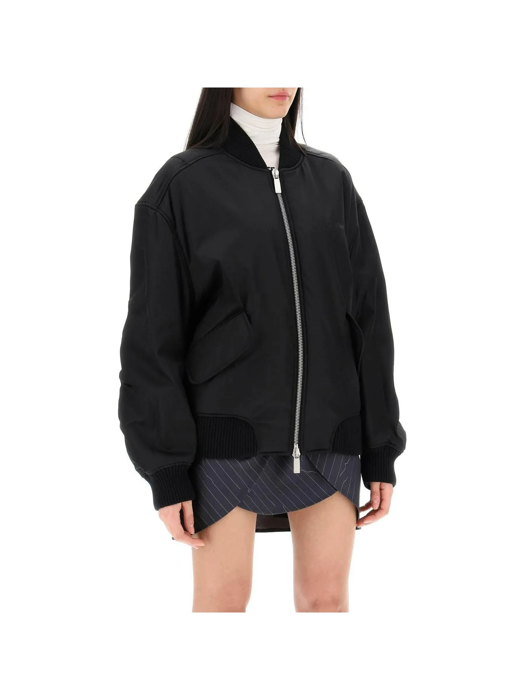 Twill Bomber Jacket