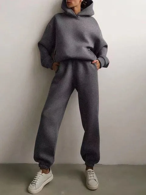 Two Piece Oversized Tracksuit Sets