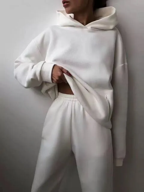 Two Piece Oversized Tracksuit Sets