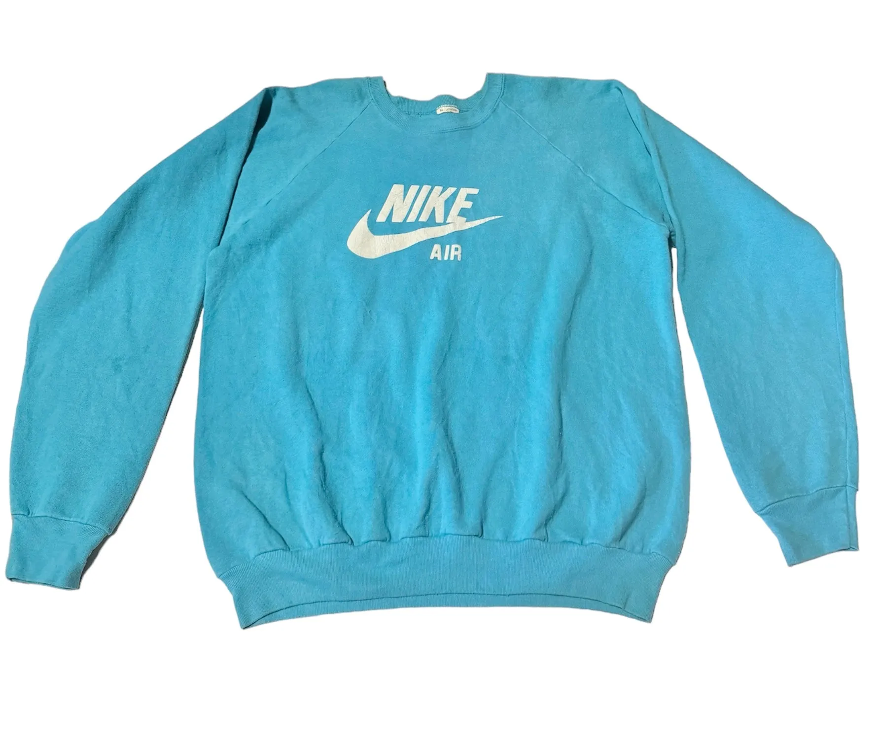 Vintage Nike Light Blue Sweatshirt (XL)