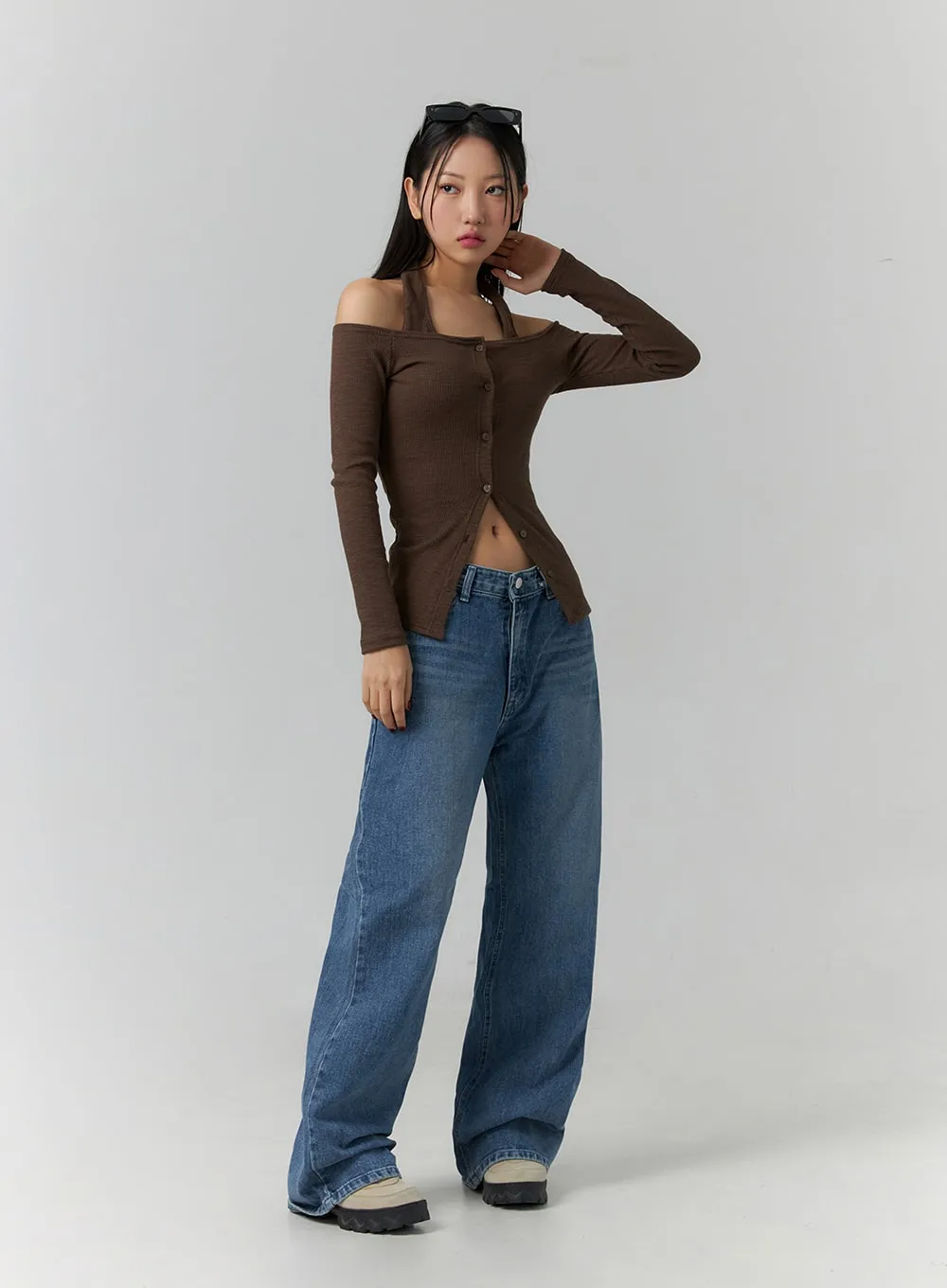 Wide Leg Jeans J12