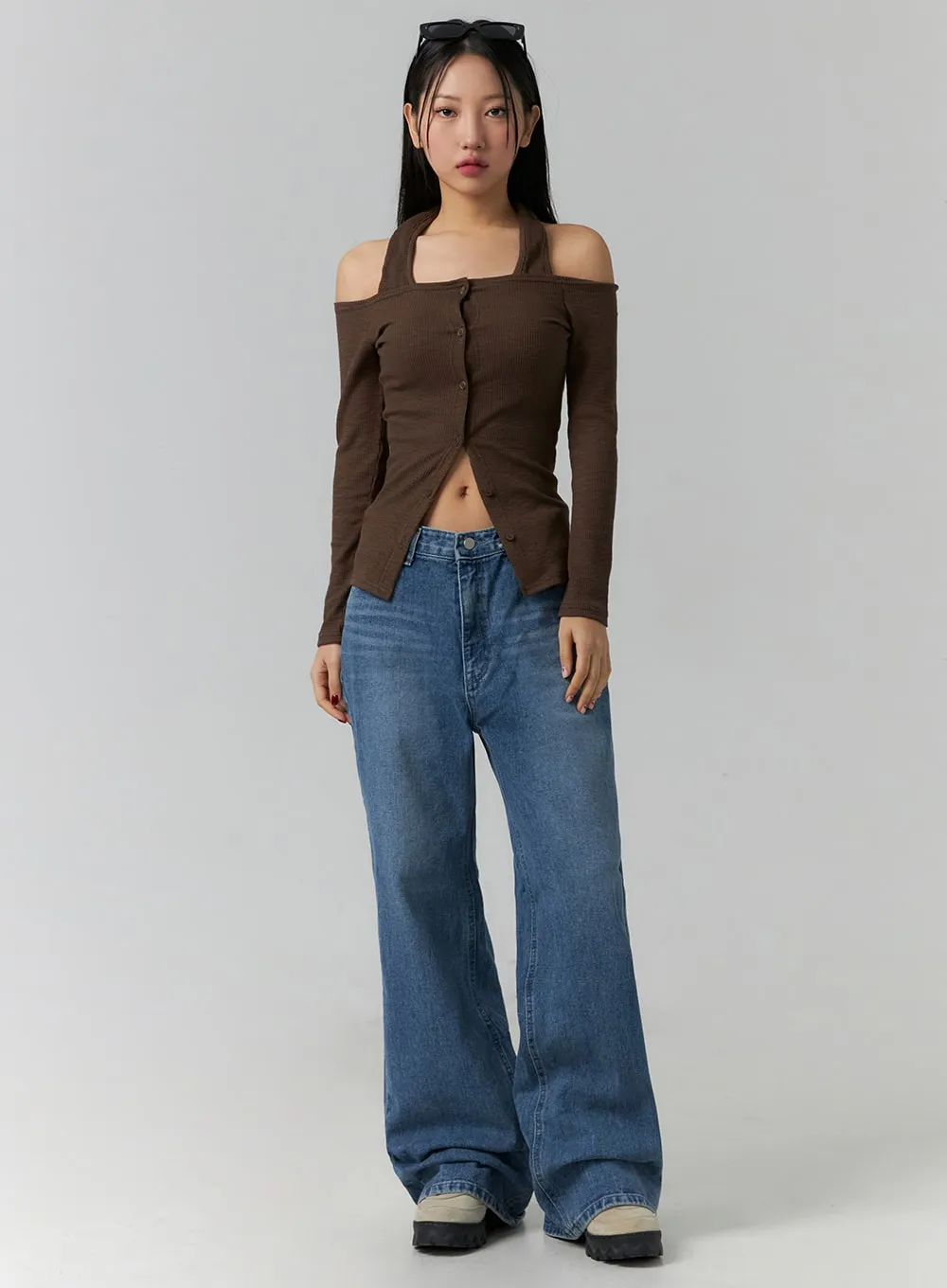 Wide Leg Jeans J12