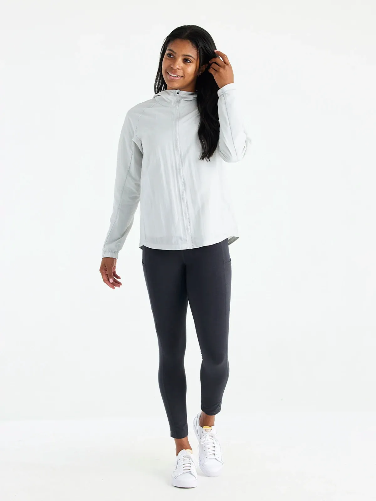 Women's Headwind Jacket - Light Grey