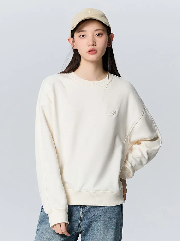 Women's round neck sweatshirt