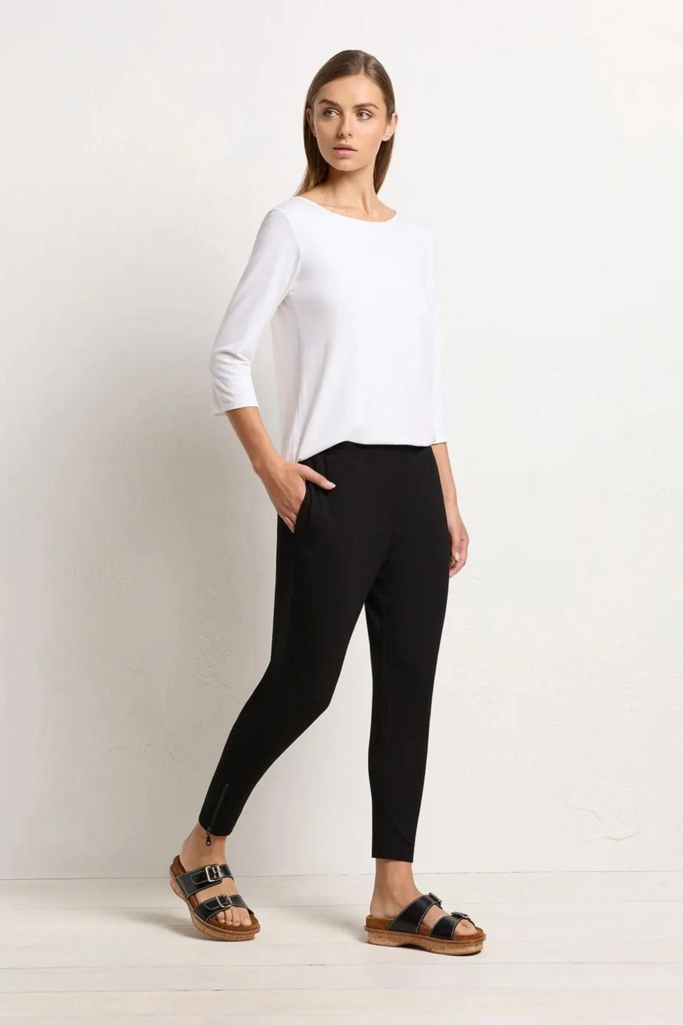 ZIP STILETTO PANT - F011437